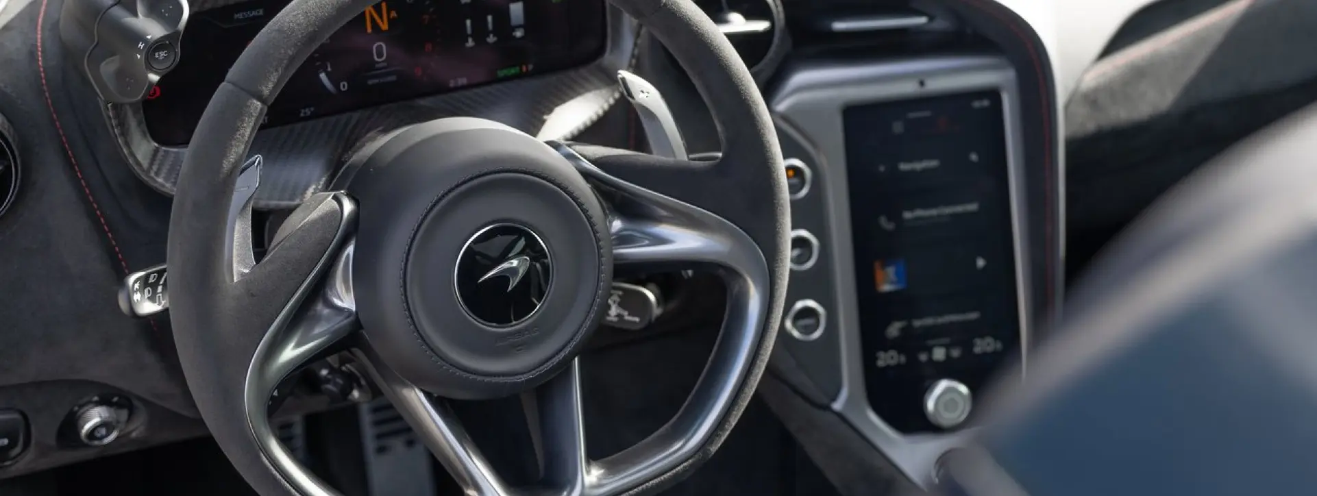 McLaren 750S Steering Wheel