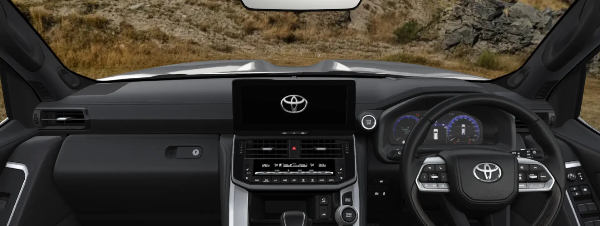 Toyota Land Cruiser 300 Dashboard