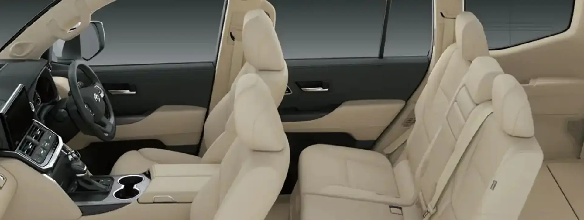 Toyota Land Cruiser 300 Neutral Beize Interior