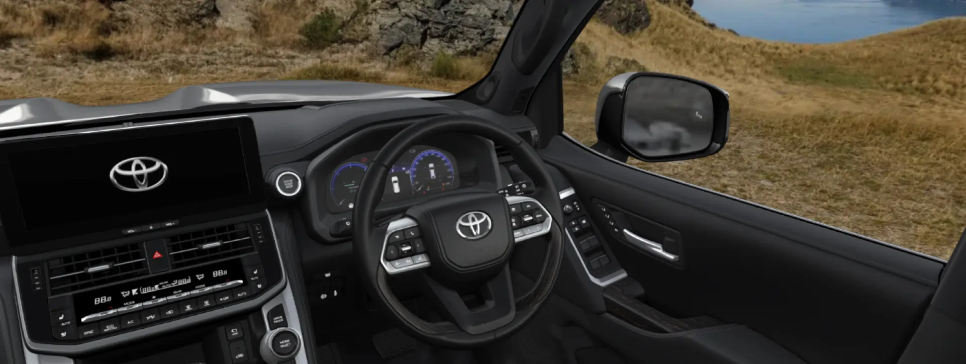 Toyota Land Cruiser 300 Dashboard Driver Side