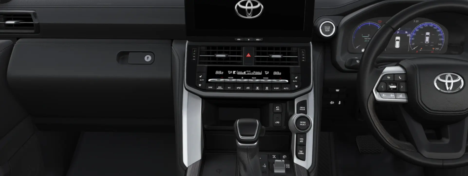 Toyota Land Cruiser 300 Climate Control