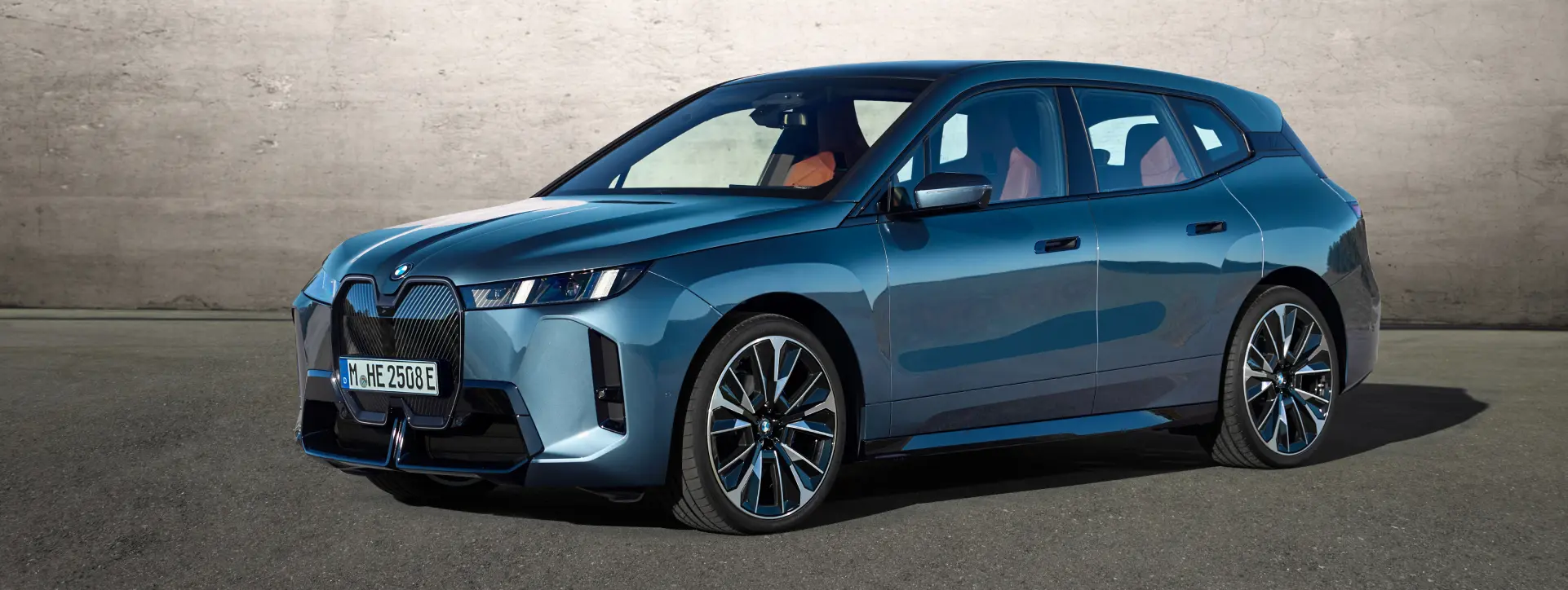 BMW iX Front Left View