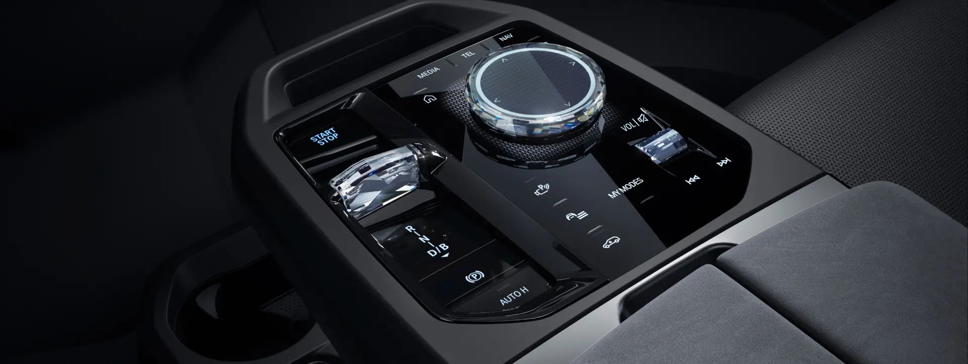 BMW iX Central Console