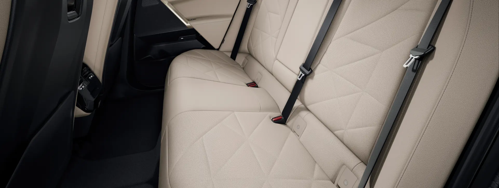 BMW iX Rear Seats (Side view)