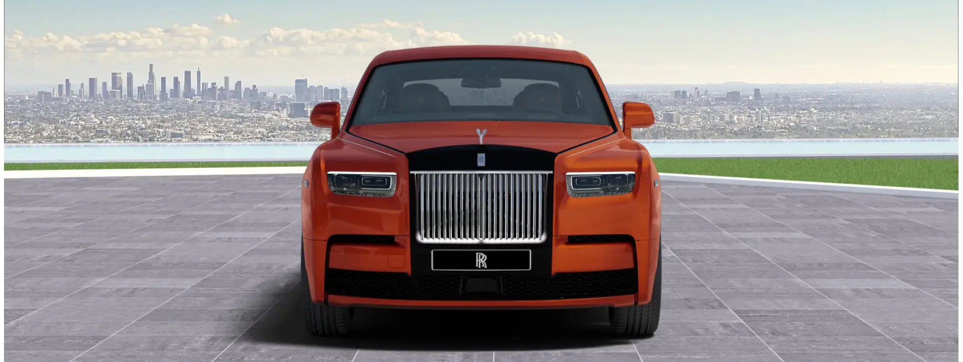 Rolls Royce Phantom Front View