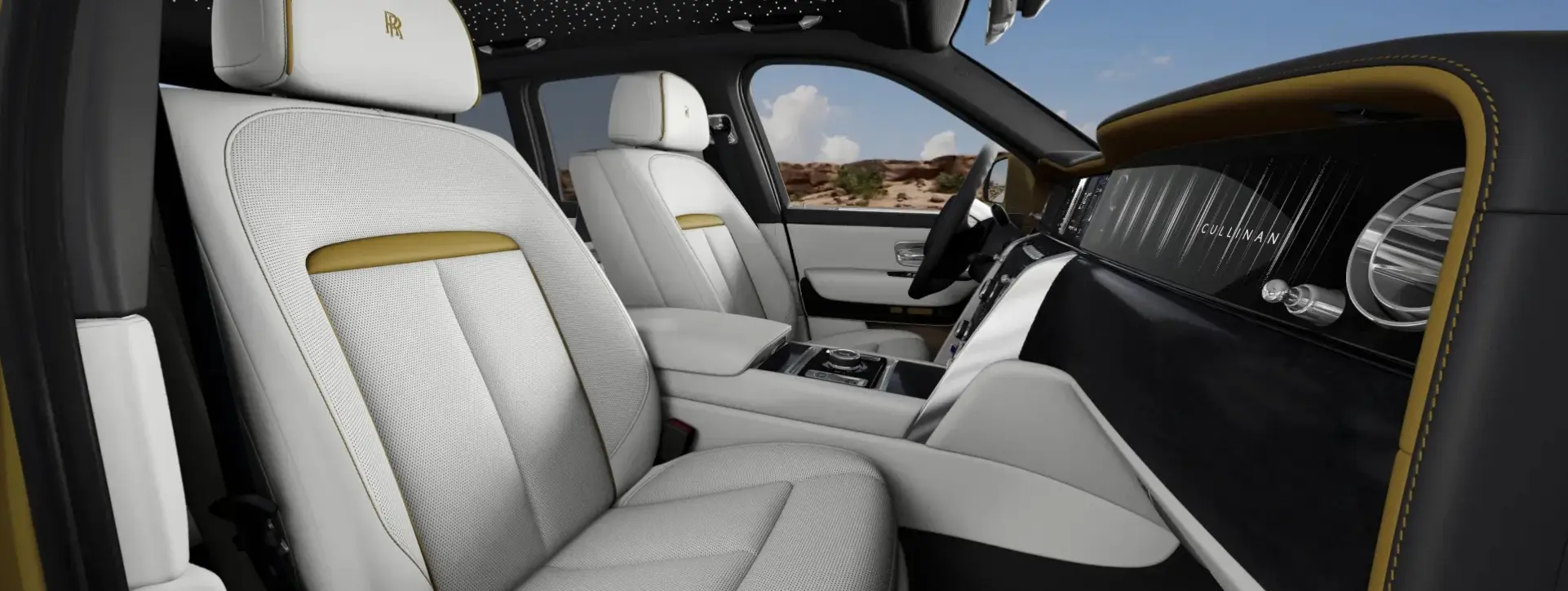 Rolls Royce Cullinan Door View Of Drive Seat