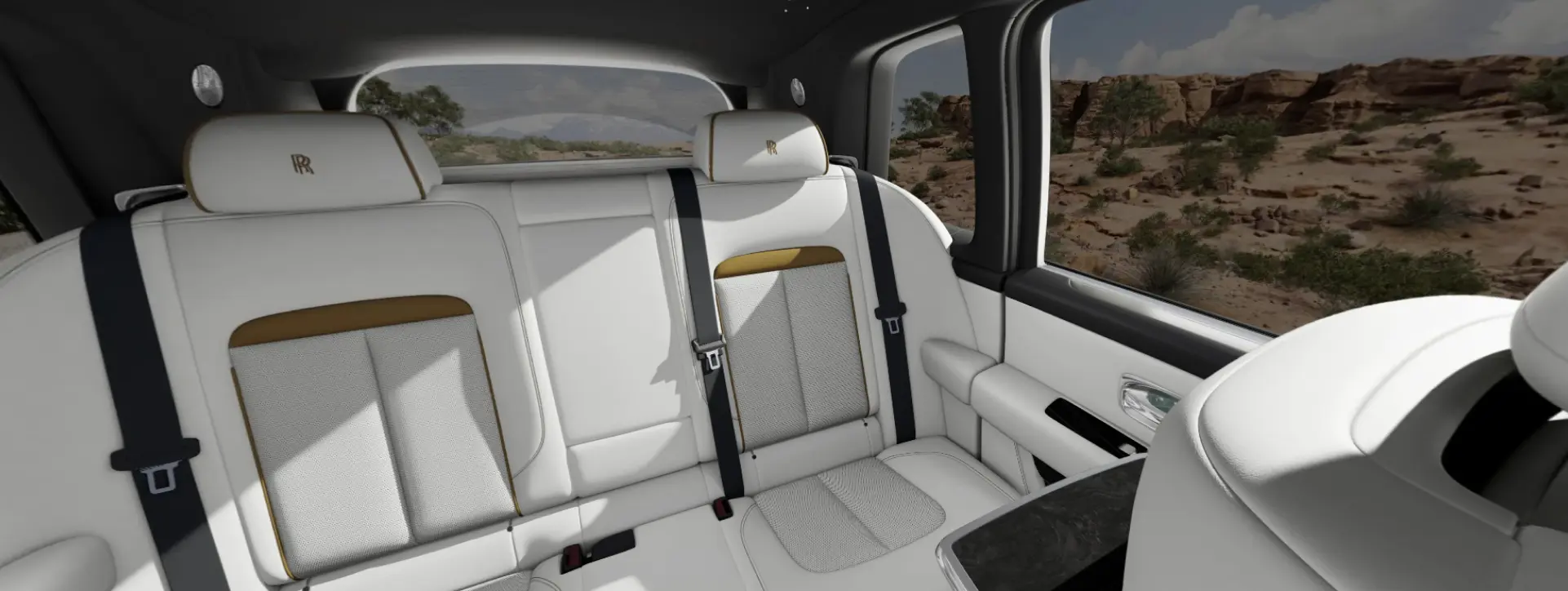 Rolls Royce Cullinan Second Row Seats