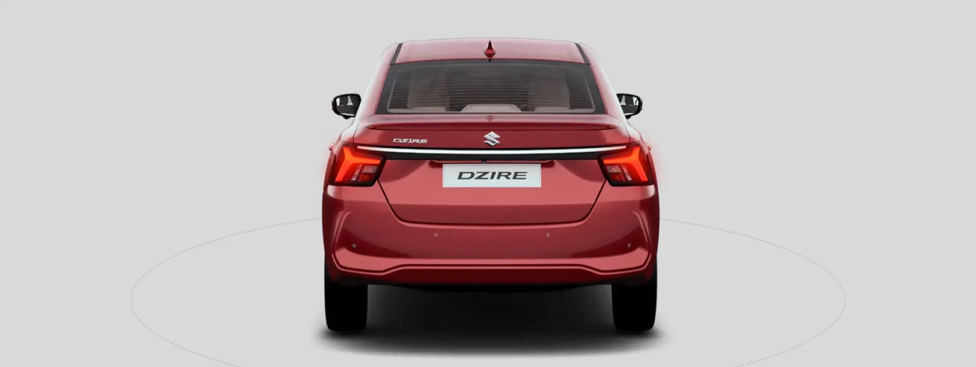 Maruti Suzuki Dzire back side view