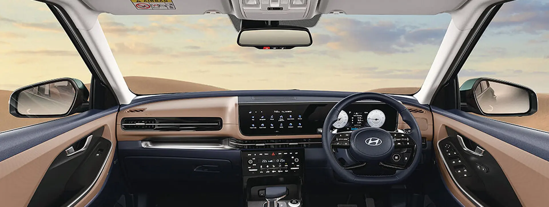 Hyundai Alcazar dashboard