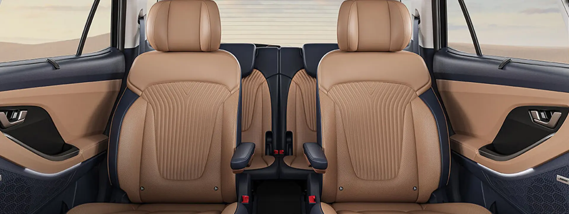 Hyundai Alcazar second row seat