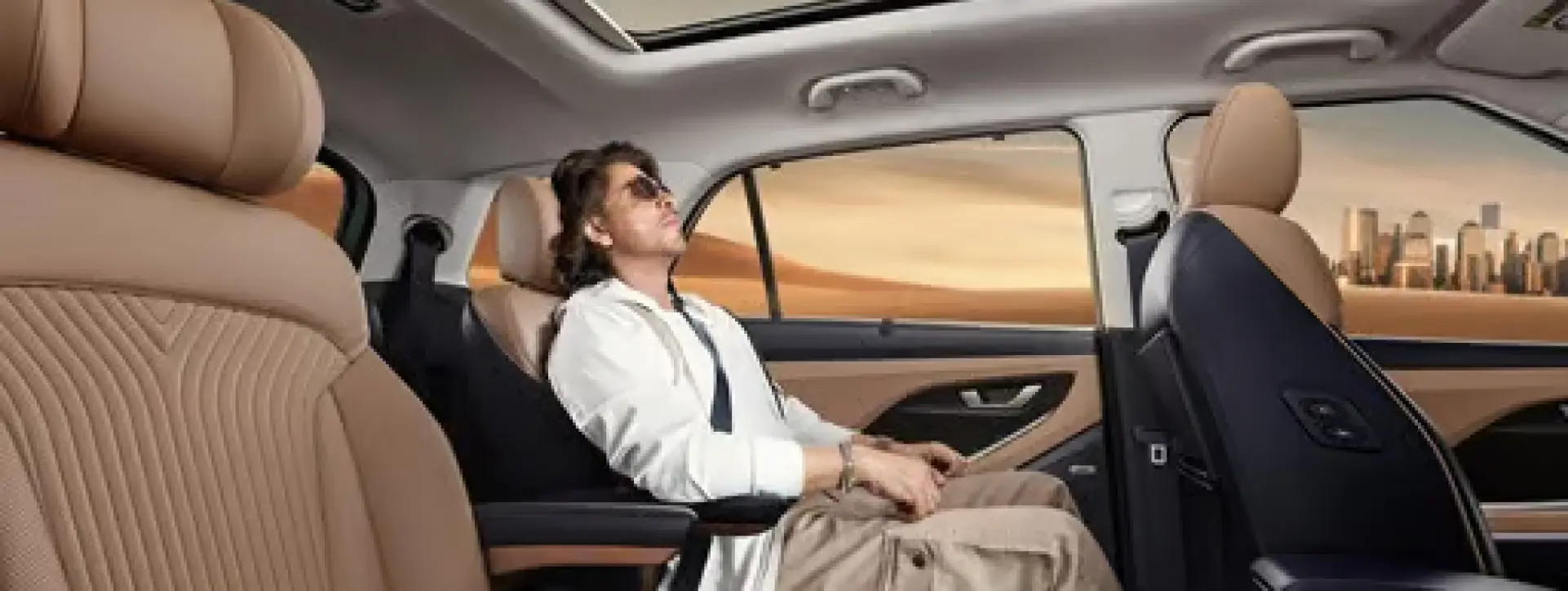 Hyundai Alcazar mounted armrest