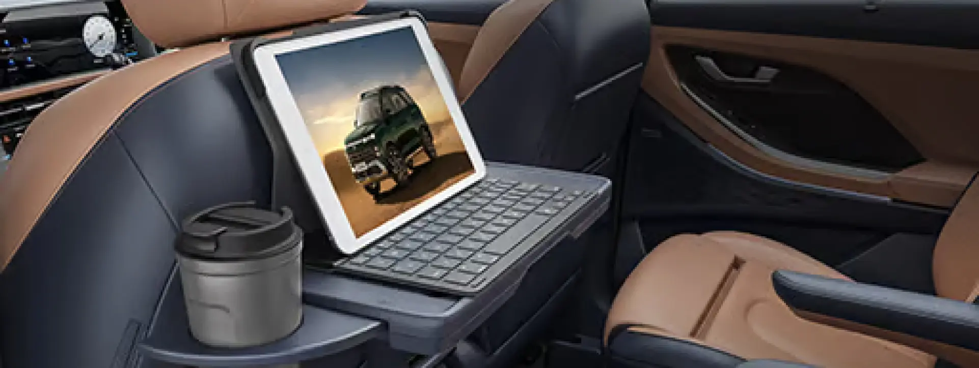 Hyundai Alcazar IT device holder