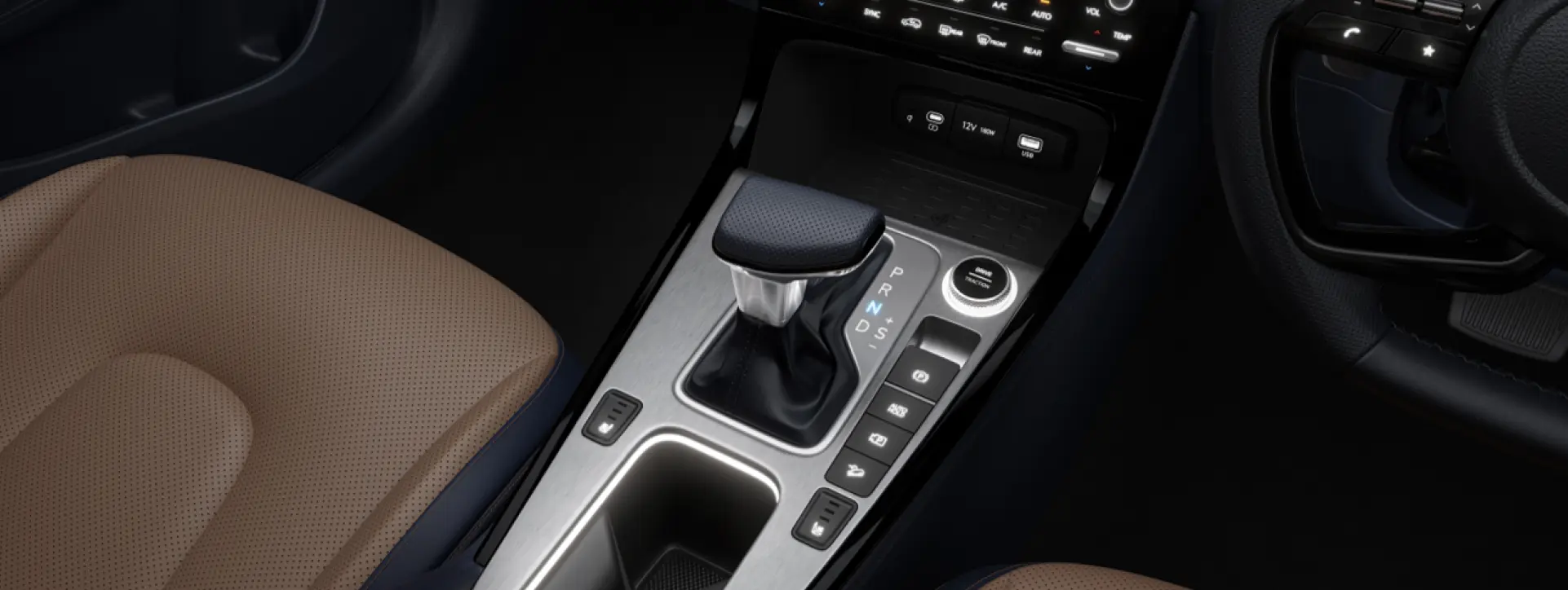 Hyundai Alcazar gear shift
