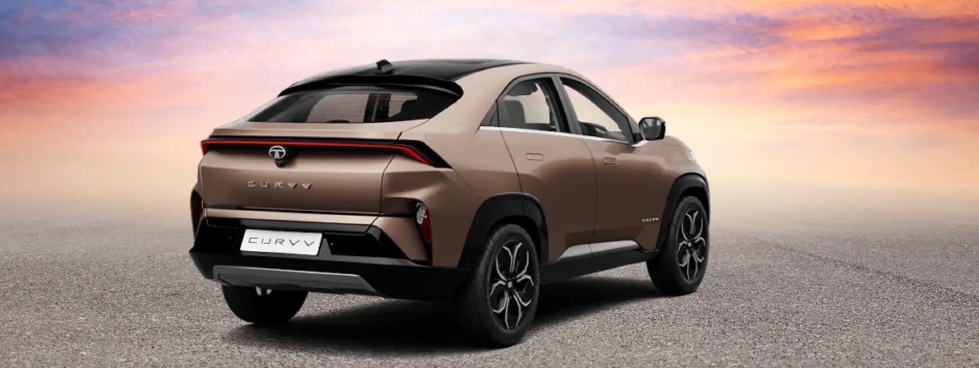 Tata Curvv Rear Right View