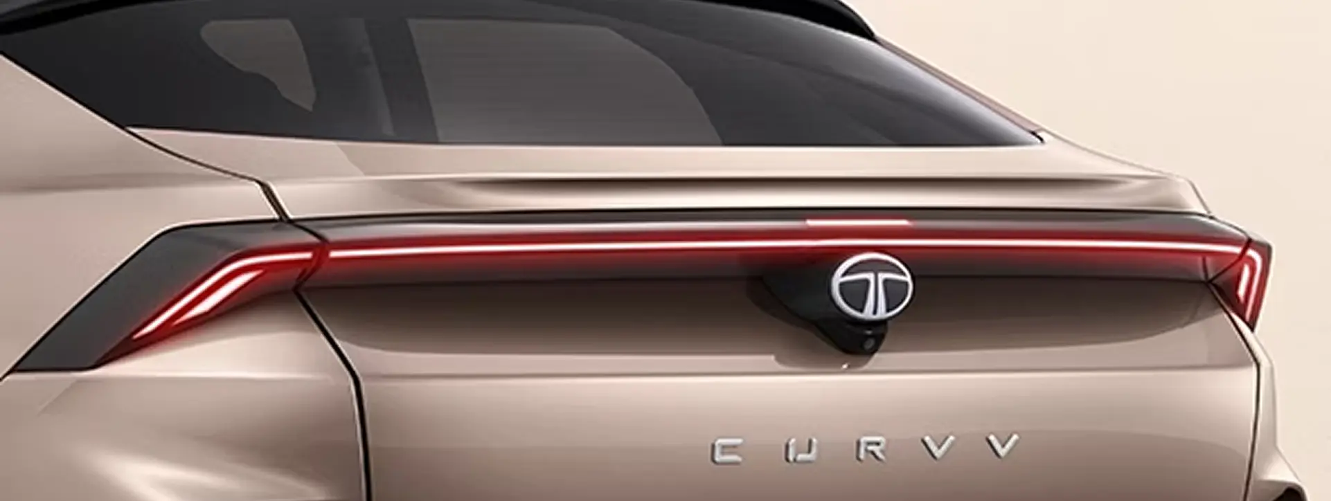 Tata Curvv Connected Tail Lamps with Animation