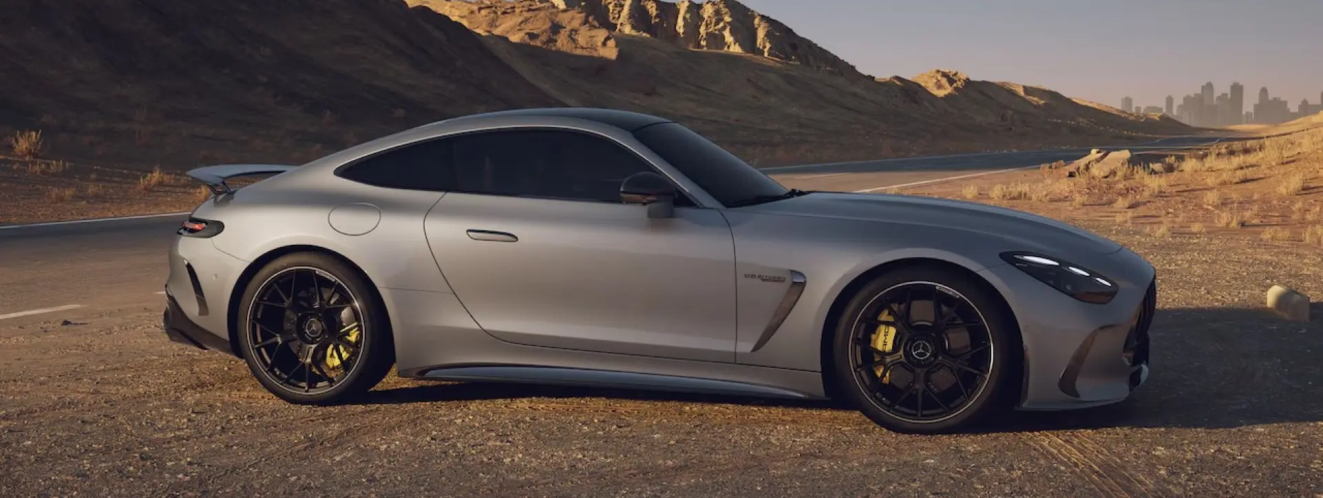 Mercedes-Benx AMG GT Coupe Side View