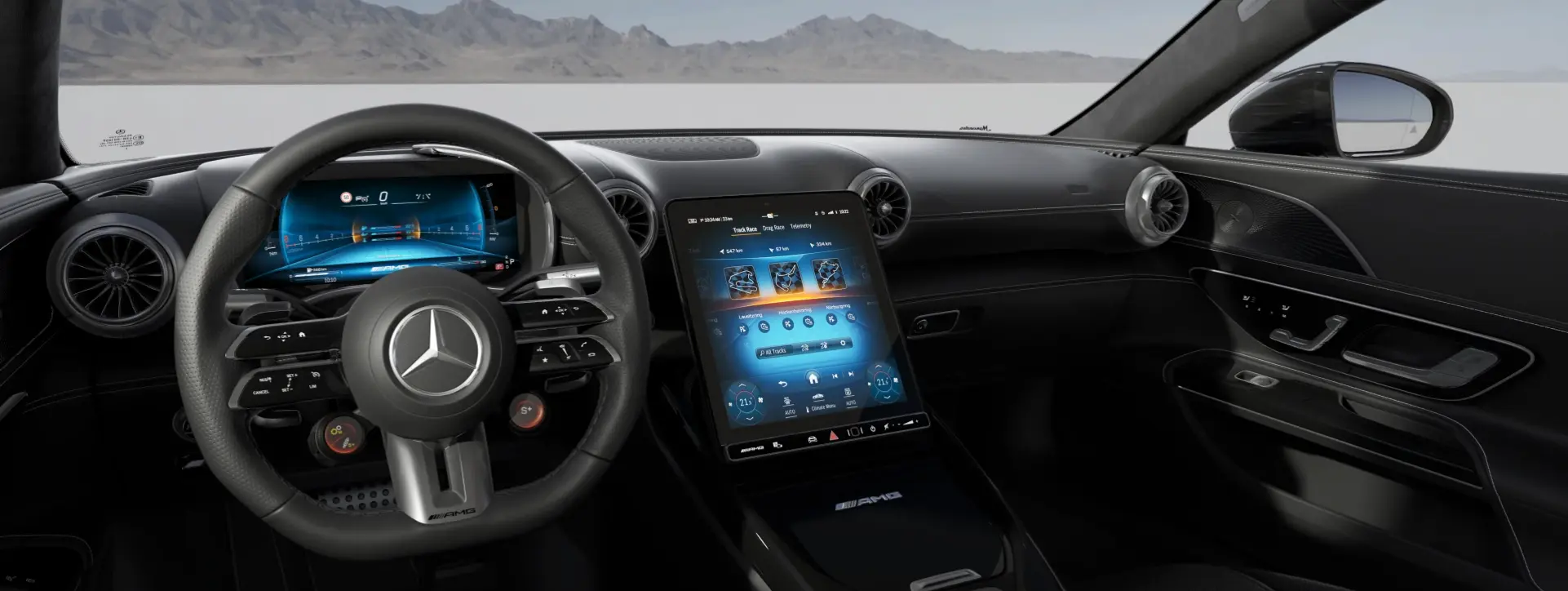 Mercedes-Benz AMG GT Coupe Dashboard