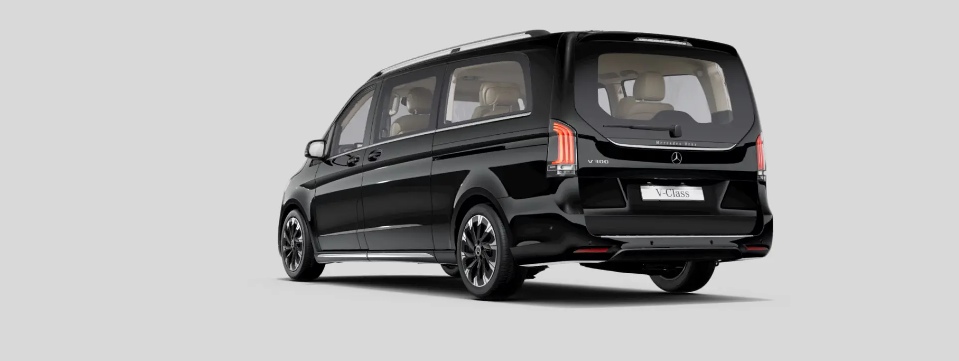 Mercedes-Benz V-Class Left Rear Three Quarter View