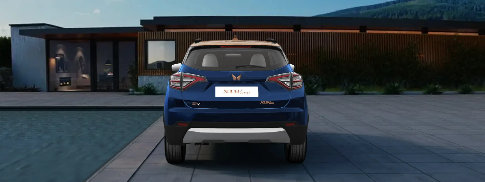 Mahindra XUV 400 Rear View