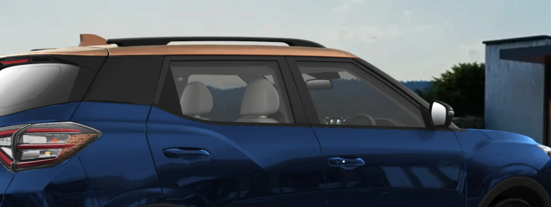 Mahindra XUV 400 Rear Right View Closeup