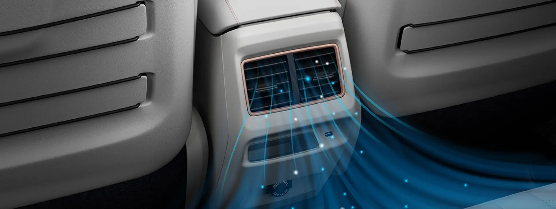 Mahindra XUV 400 Rear AC Vents