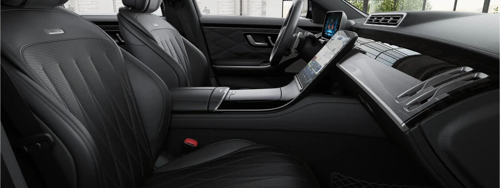 Mercedes-Benz AMG S 63 Door View Of Drive Seat