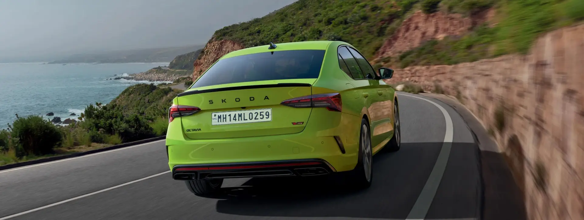 Skoda Octavia RS Rear View