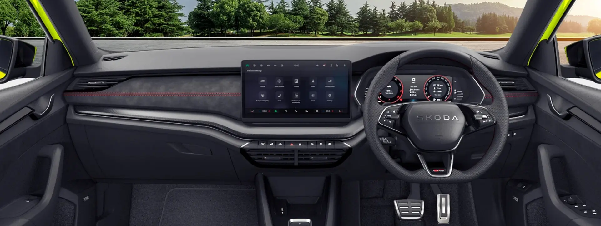 Skoda Octavia RS Dashboard