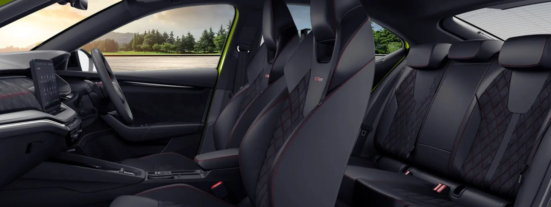 Skoda Octavia RS Seating