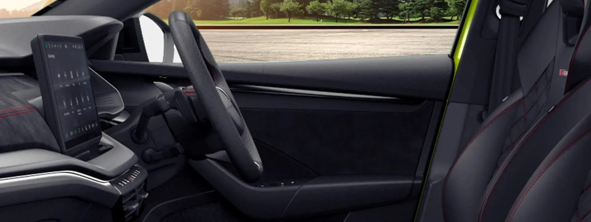 Skoda Octavia RS Front Seating