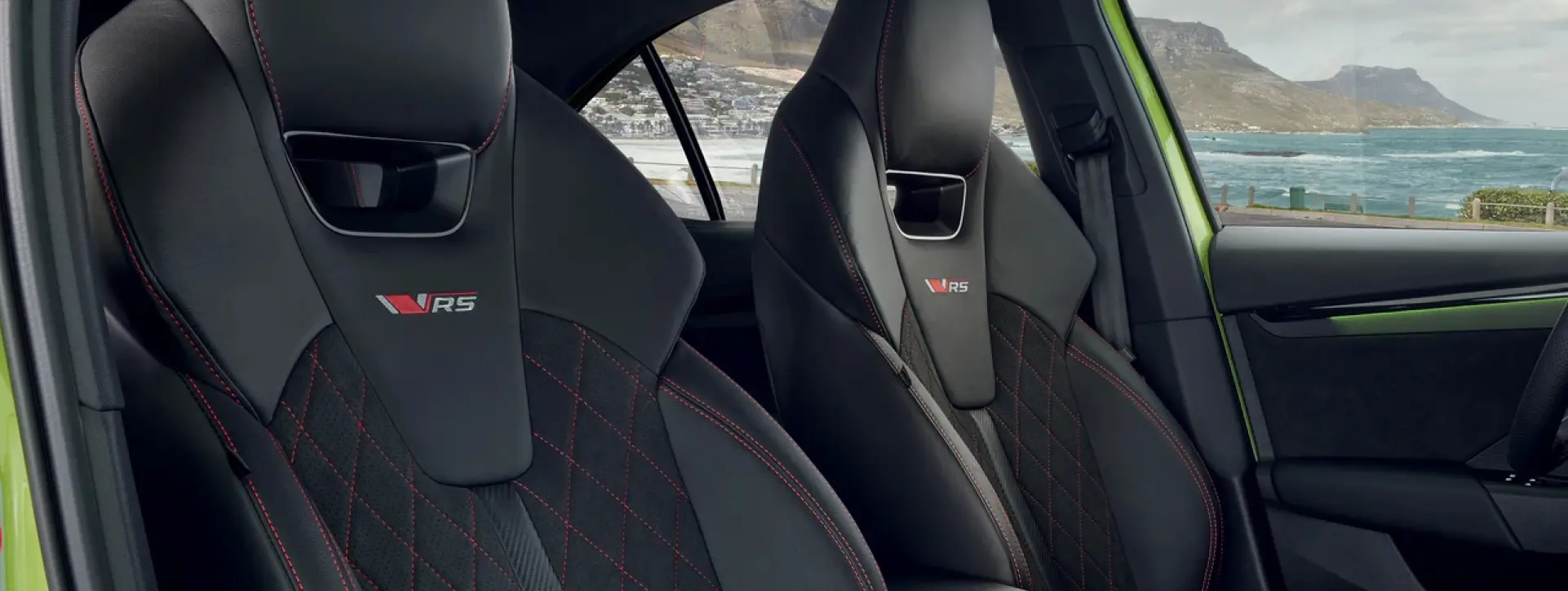 Skoda Octavia RS Rear Seating