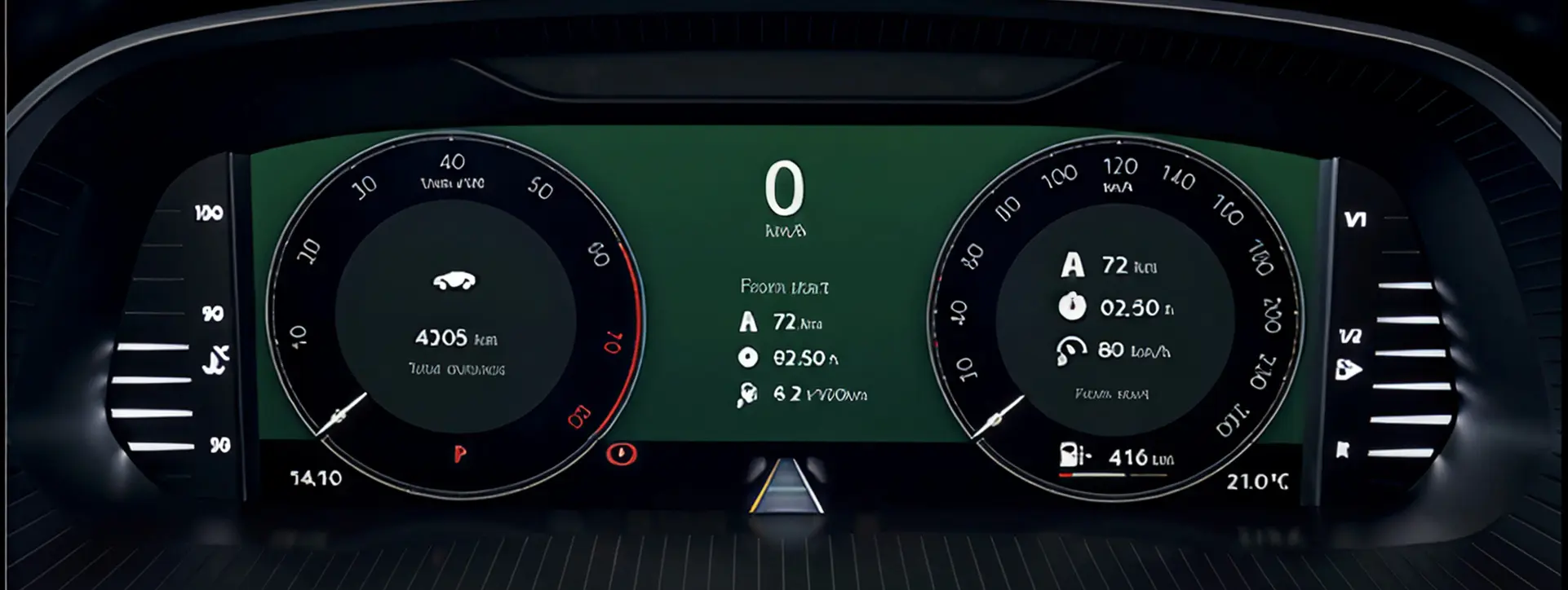 Skoda Octavia RS Digital Cluster