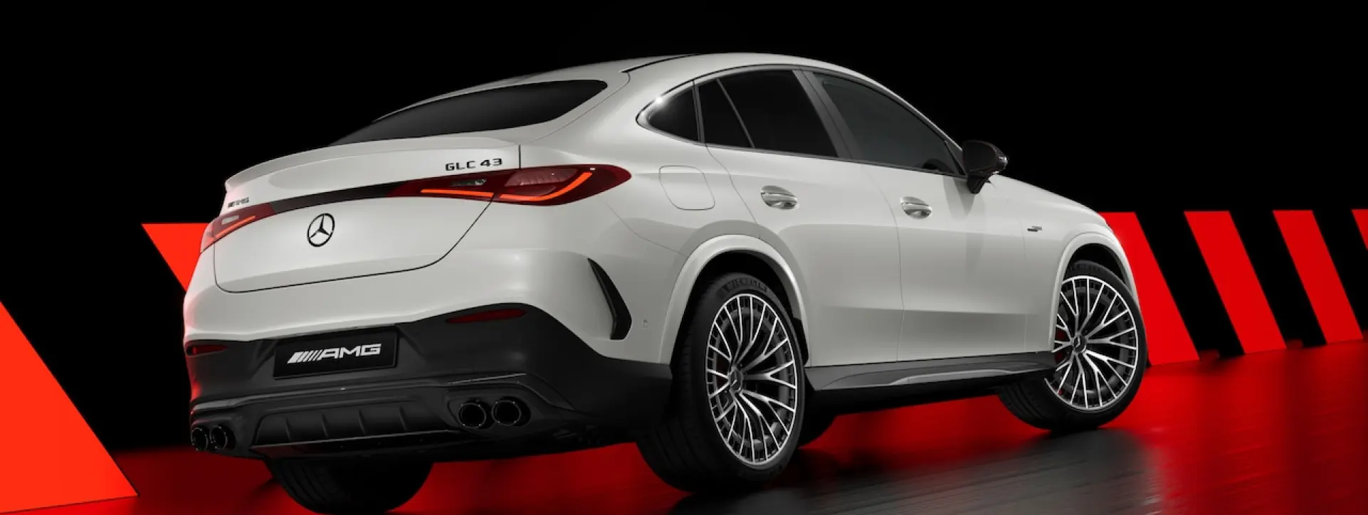 Mercedes-Benz AMG GLC 43 Coupe Rear Right Side