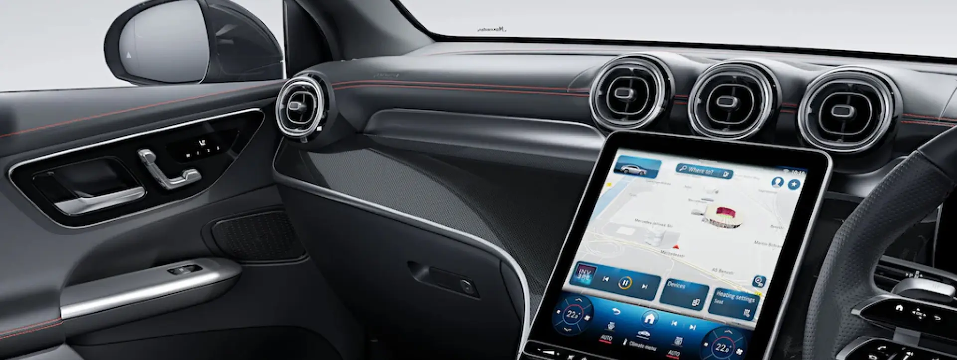 Mercedes-Benz AMG GLC 43 Coupe Front Air Vents