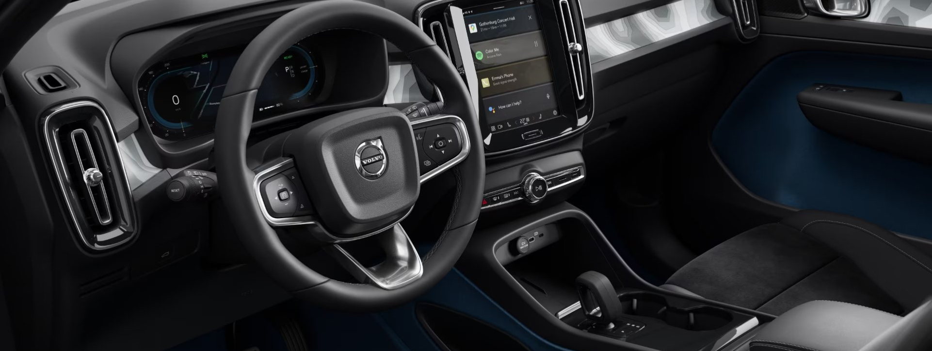 Volvo XC40 Recharge Dashboard