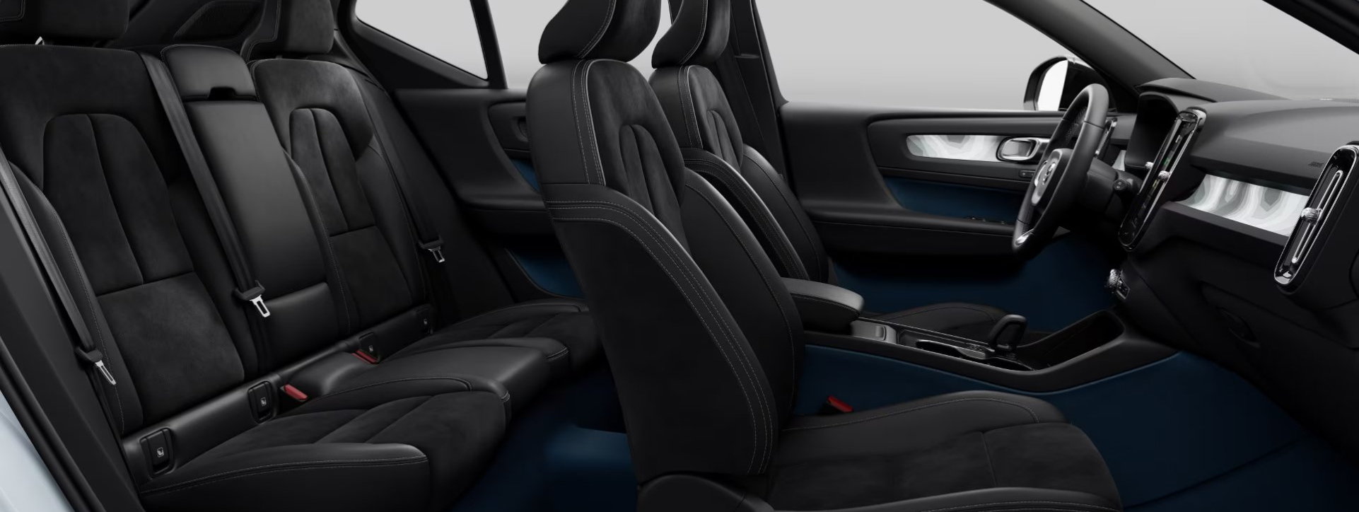 Volvo XC40 Recharge Seat (Aerial View)