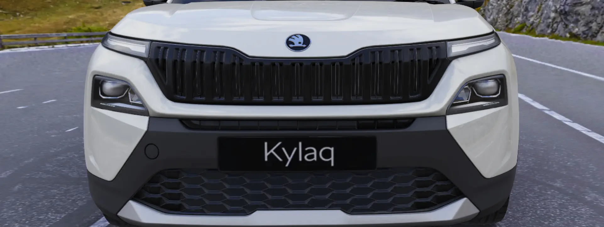 Skoda Kylaq Front Grille