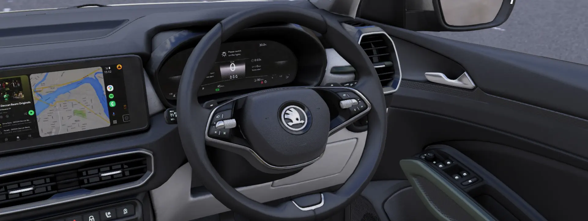 Skoda Kylaq Steering Wheel