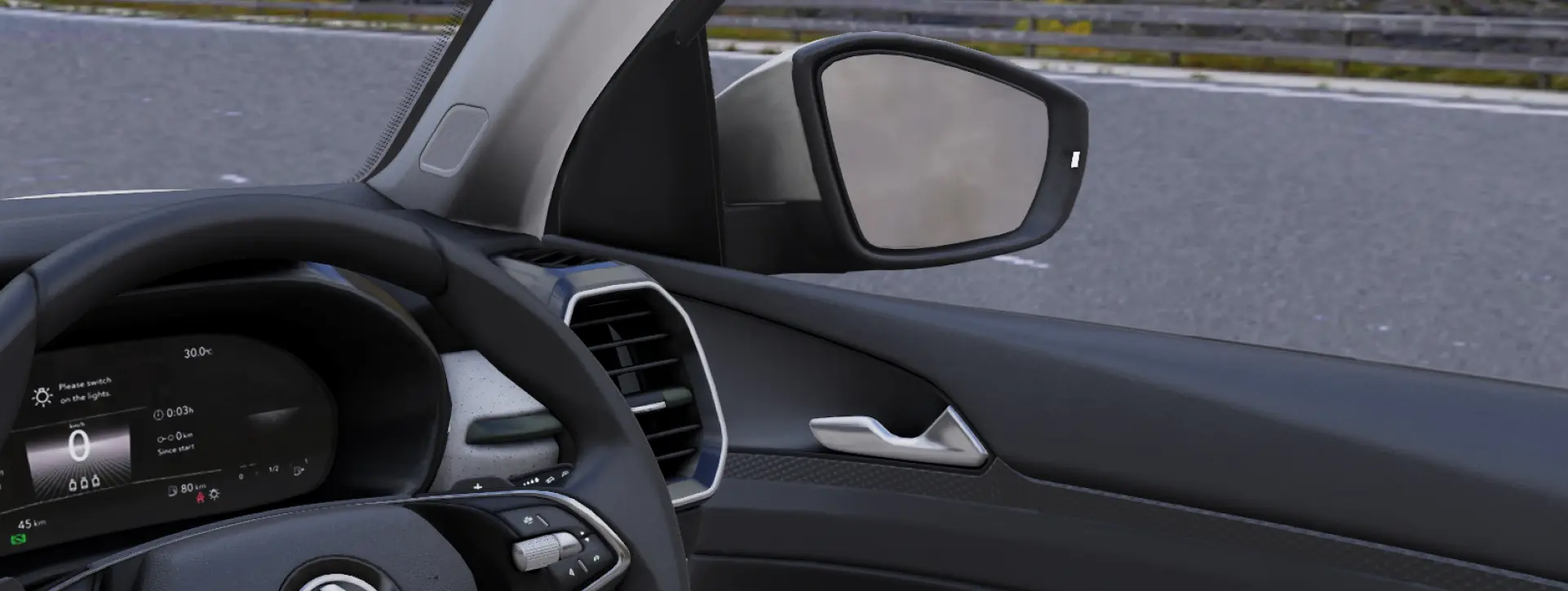 Skoda Kylaq Side Mirror