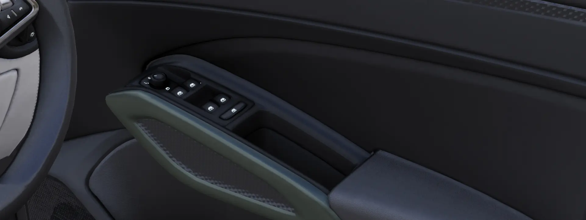 Skoda Kylaq Door Controls