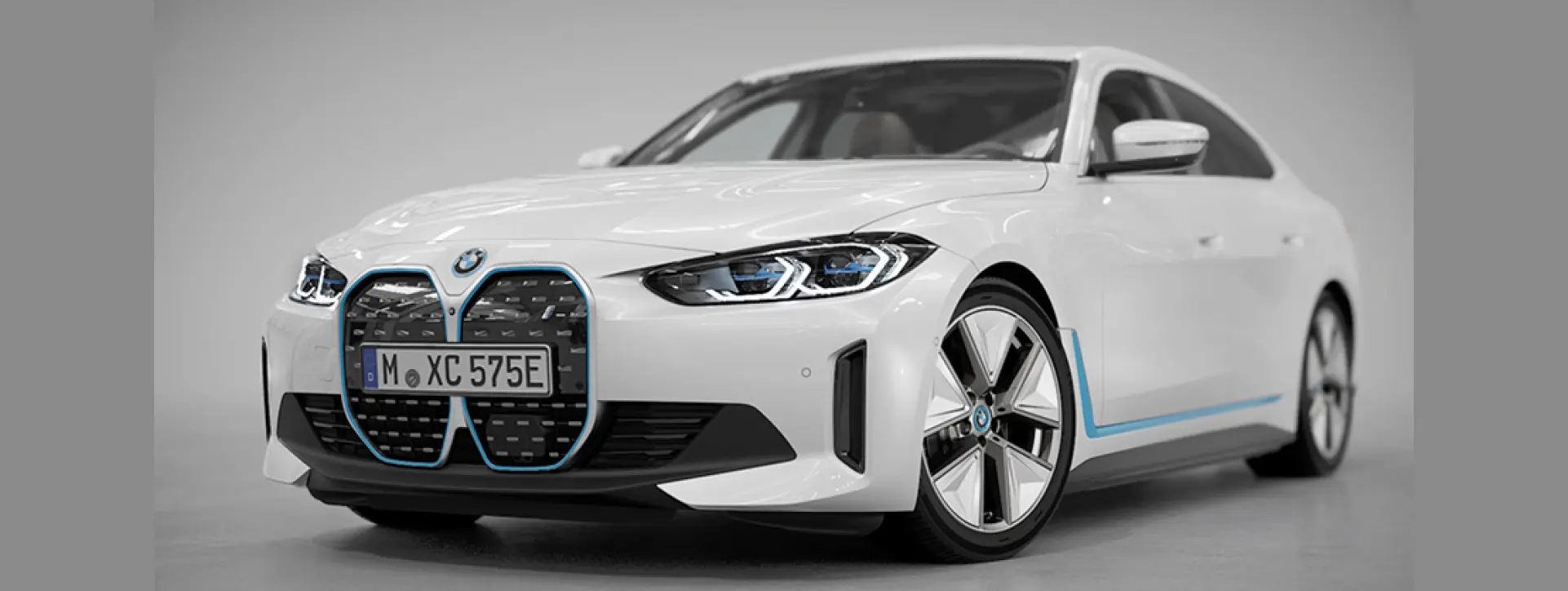 BMW i4 Front Left View