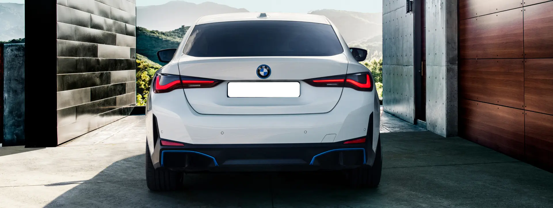 BMW i4 Rear View