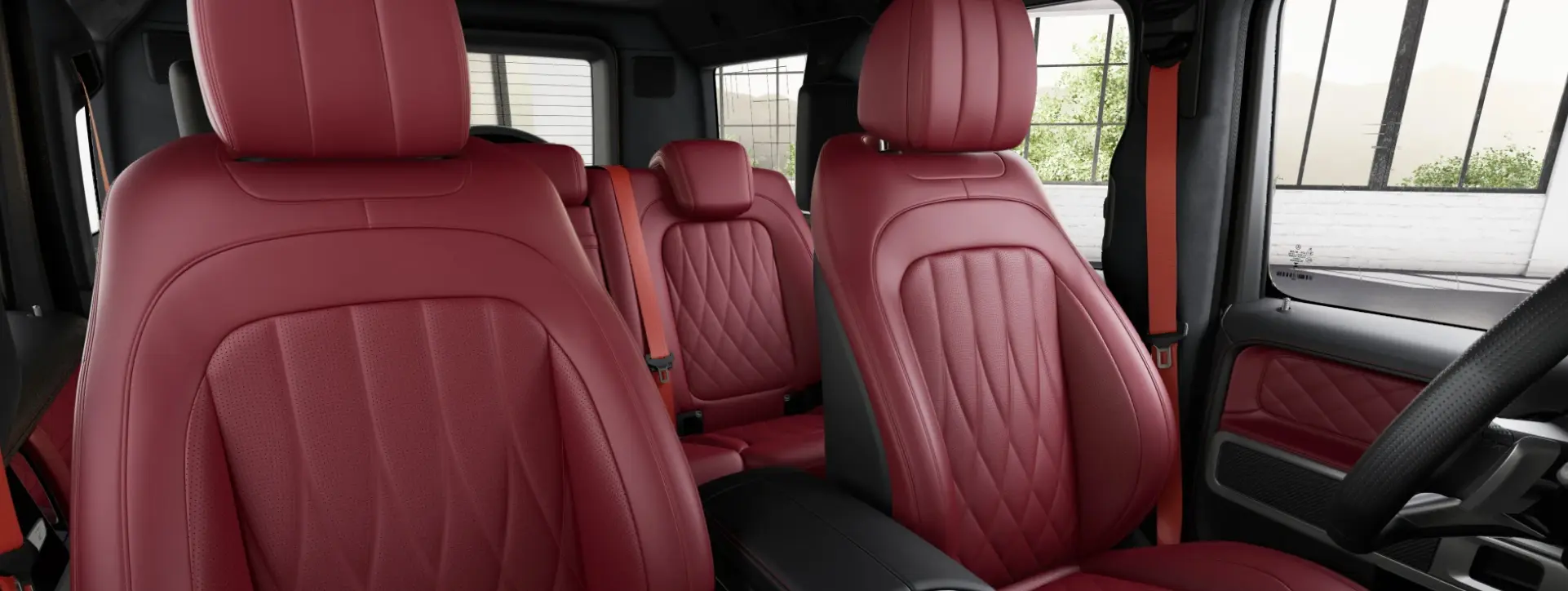 Mercedes-Benz G-Class Electric Front View