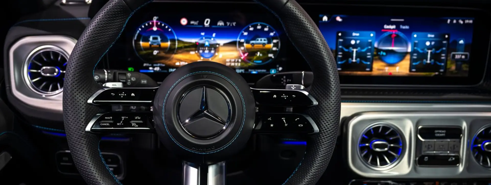 Mercedes-Benz G-Class Electric Steering Wheel
