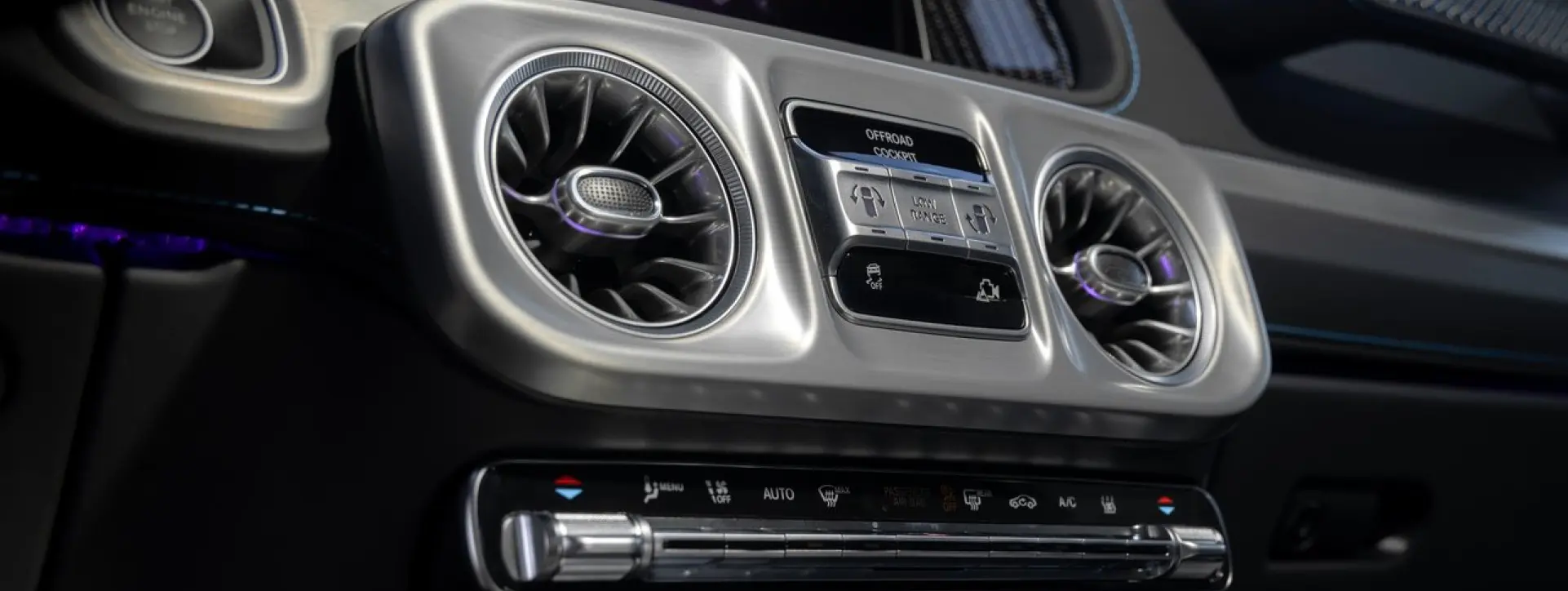 Mercedes-Benz G-Class Electric Switches In Centre Console
