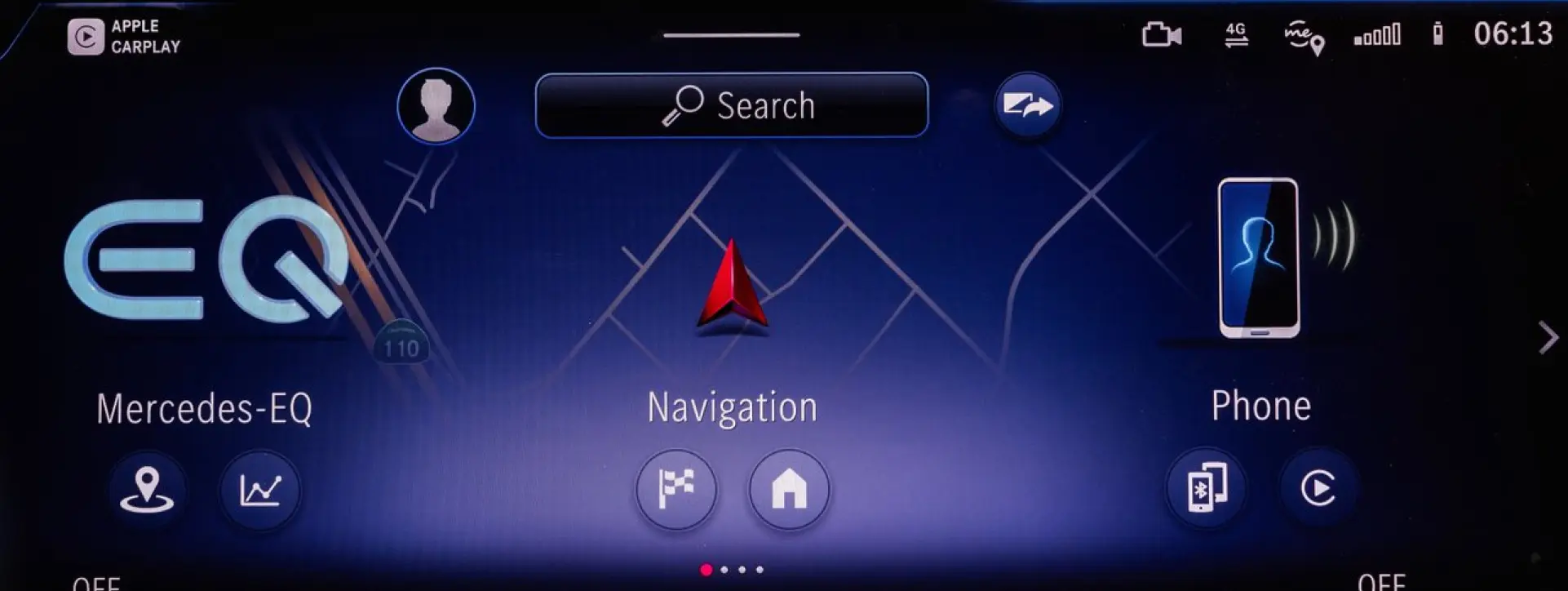 Mercedes-Benz G-Class Electric Infotainment System