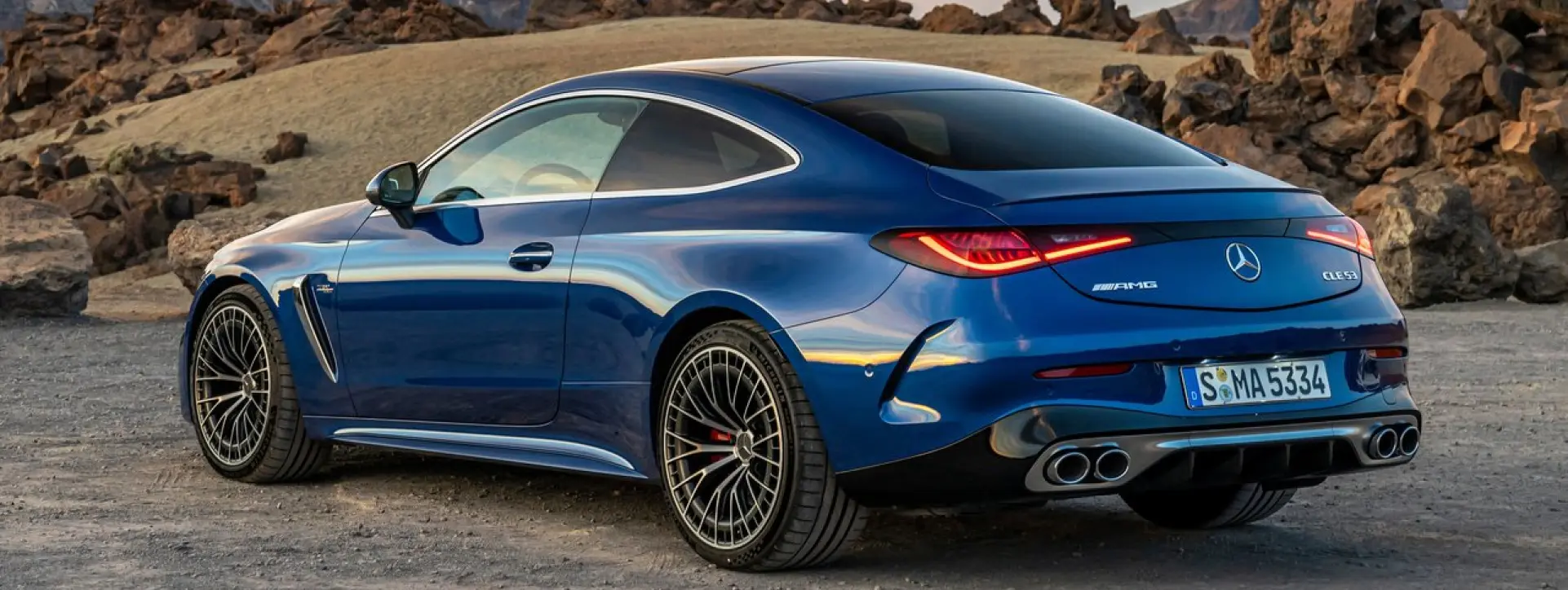 Mercedes-Benz AMG CLE 53 Left Rear Three Quarter