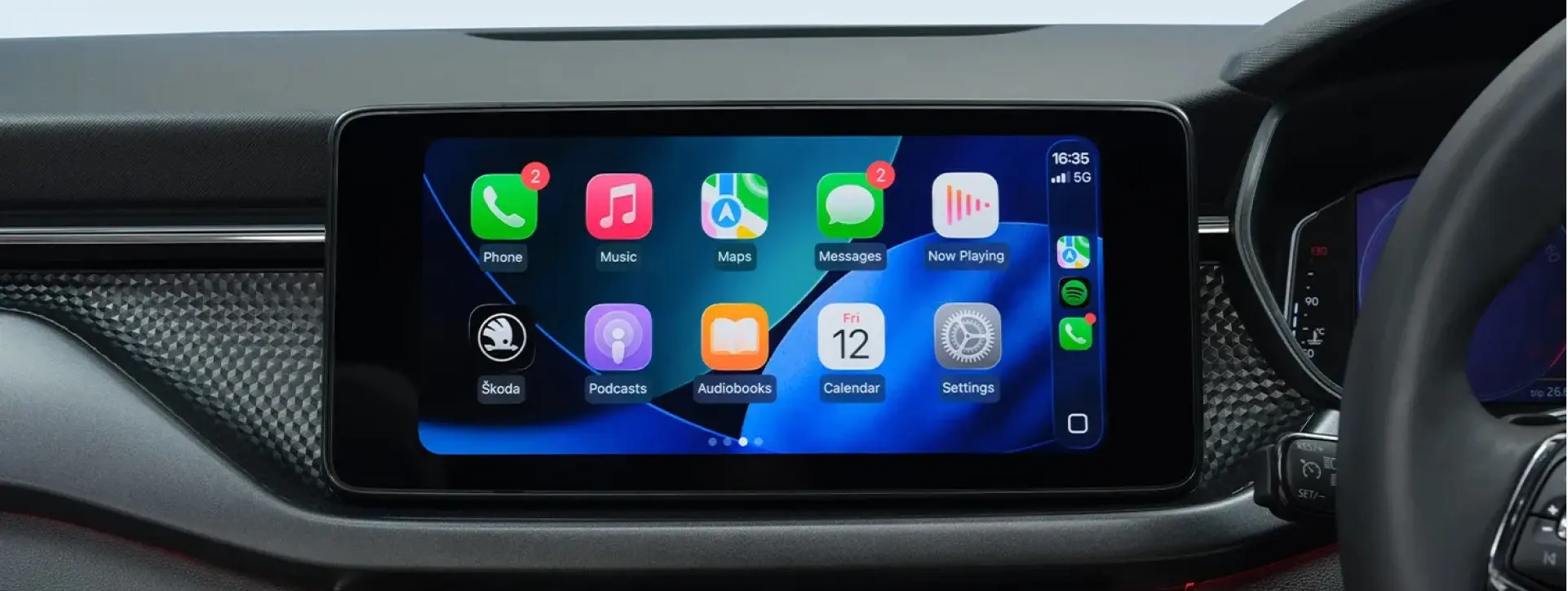 Skoda Kushaq Infotainment System