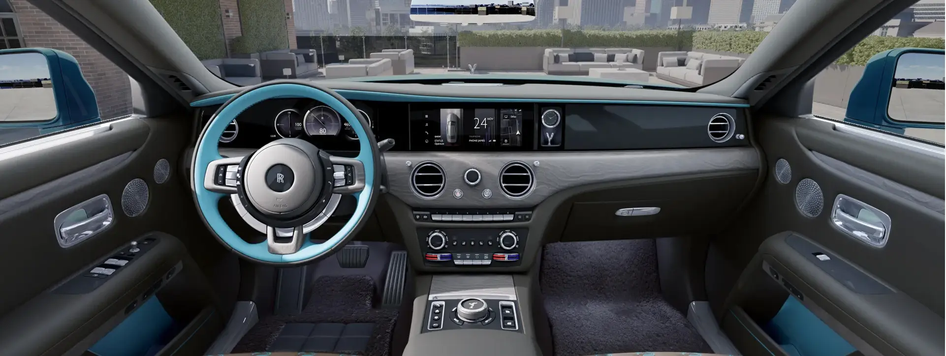 Rolls Royce Ghost Dashboard