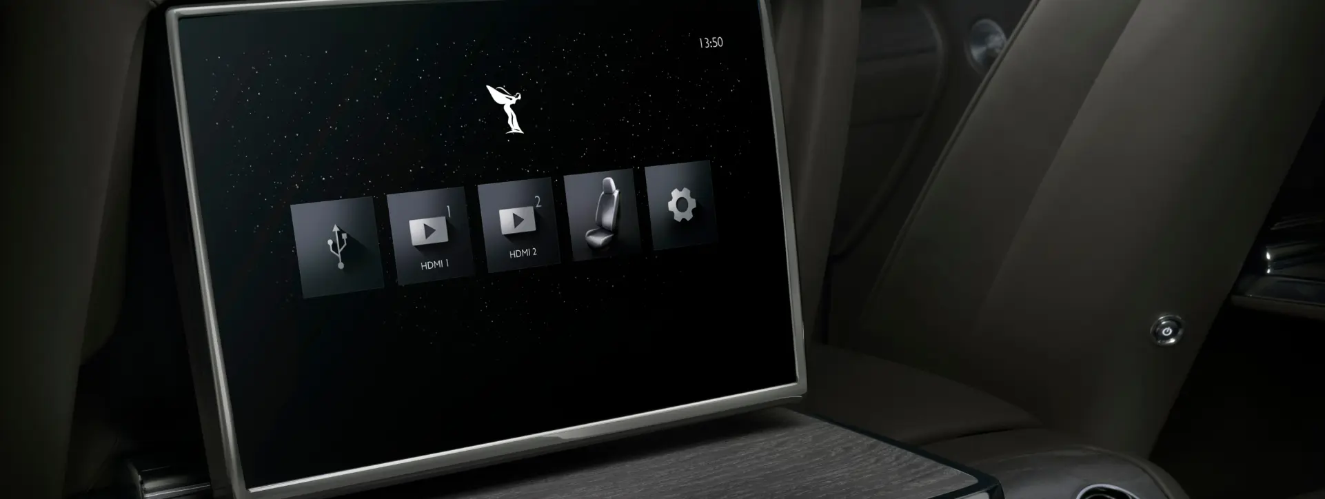 Rolls Royce Ghost Entertainment System (Rear)